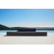 TABLET SOFA Chaiselongue - Outdoor Chaiselongue Fabric Central Module - VONDOM