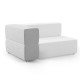 TABLET SOFA Right Armrest - Outdoor sofa support Fabric Right Module - VONDOM