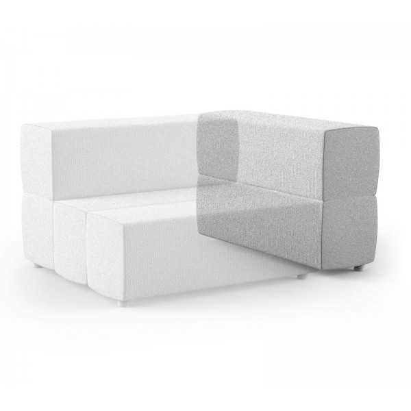 TABLET SOFA Armrest Left - Outdoor sofa support Fabric Module Left - VONDOM