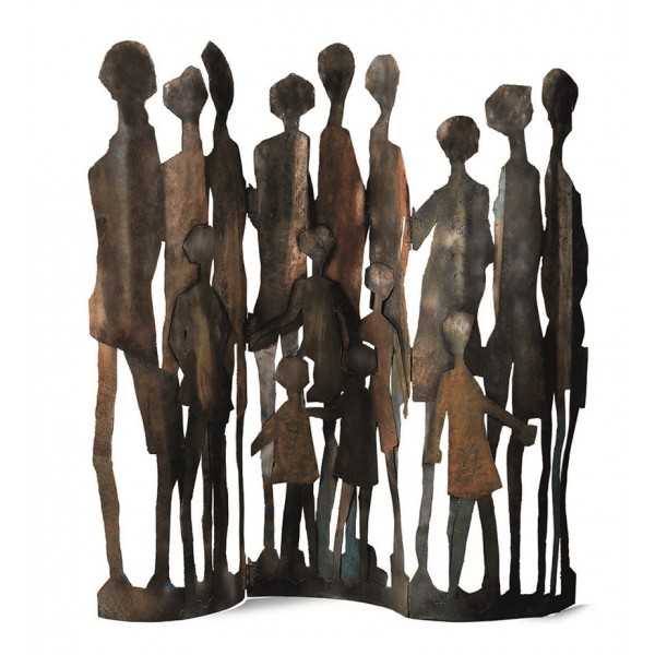 La Famille - Sculpture En Métal - Elite To Be