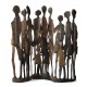 La Famille - Sculpture En Métal - Elite To Be