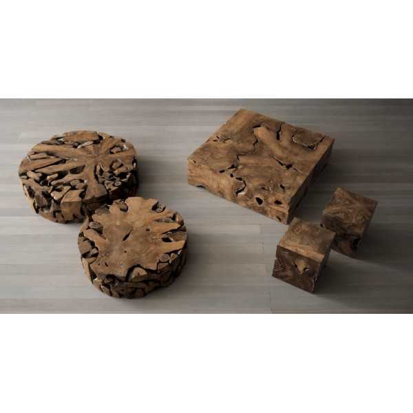 KOBE - Coffee table Solid Teak Root - Elite To Be