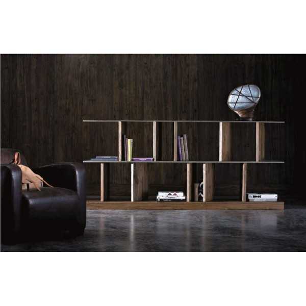 HAKKASAN Bookcase - Oak/Canaletto Walnut - Elite To Be