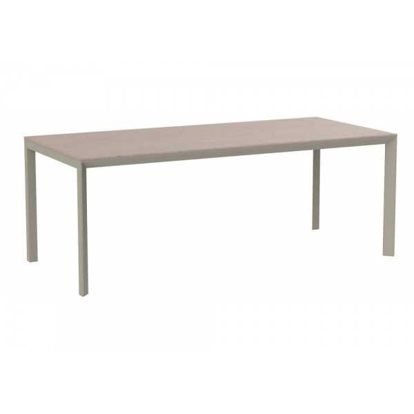 FRAME Table Basse Rectangulaire - Table Basse Blanche en Aluminium - Vondom