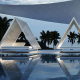 FRAME VINEYARD DAYBED Toit Tressé avec LED RGBW