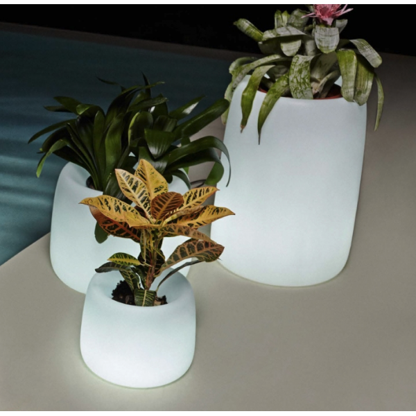 Organic - Round Led Light Pot - Vondom