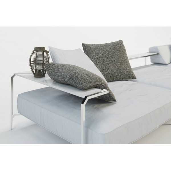 SABAL SOFA 2 seater - Outdoor fabric sofa with armrests - CORO