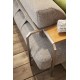 SABAL SOFA 2 seater - Outdoor fabric sofa with armrests - CORO