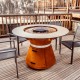 FUSION HIGH WOOD - BBQ Table For 8 Persons