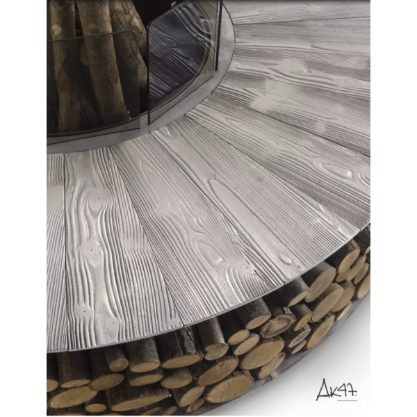 ZERO 150 Aluminum - Outdoor Fire Pit - AK47