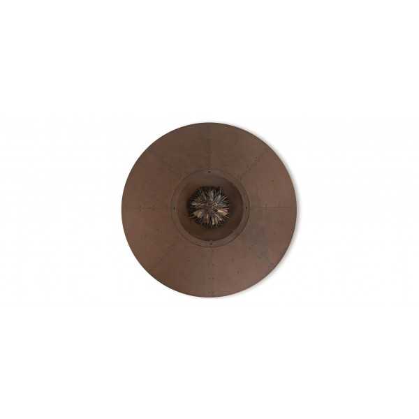 ZERO 150 Vintage Brown - Brasero d'Extérieur Finition Corten Ø 150 - AK47