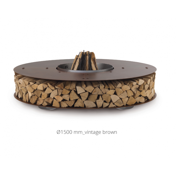 ZERO 150 - Outdoor Corten Steel Fire Pit Ø150 - AK47