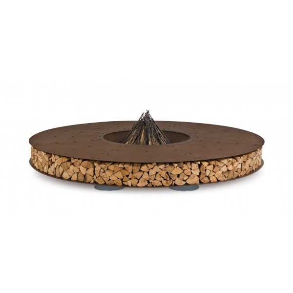 ZERO 150 - Outdoor Corten Steel Fire Pit Ø150 - AK47