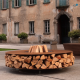 ZERO 150 - Outdoor Corten Steel Fire Pit Ø150 - AK47