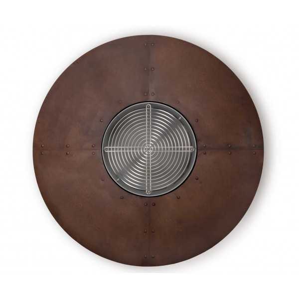 Grill kit (sold separately) - ZERO 200 - Outdoor Corten Steel Fire Pit Ø 200 - AK47