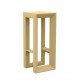 tabouret-frame-vondom-coloré-beige