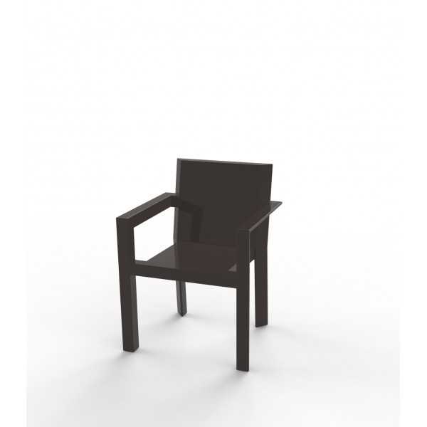 Frame - Fauteuil laqué avec accoudoirs design - Vondom