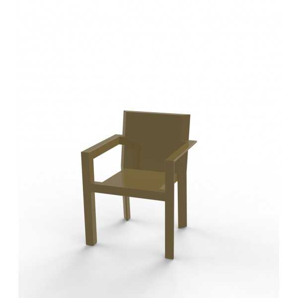 Frame - Fauteuil laqué avec accoudoirs design - Vondom