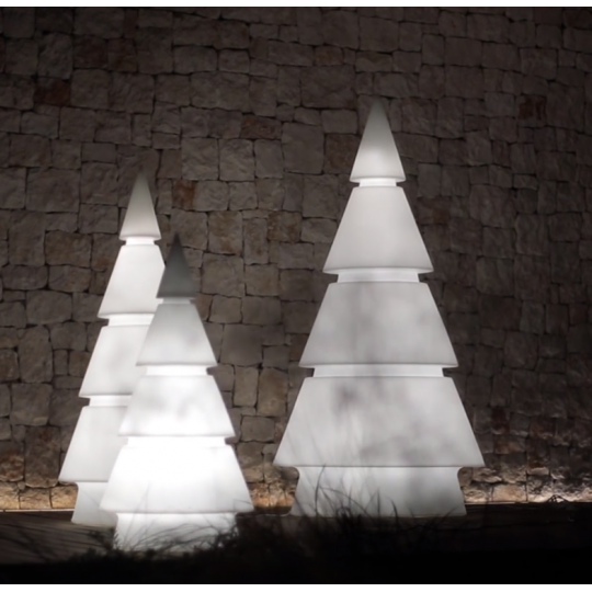 Forest Sapin Lumineux LED Blanc 100x70x200 cm - VONDOM
