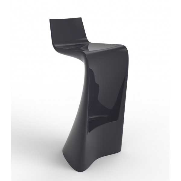 Tabouret design Vondom gris anthracite