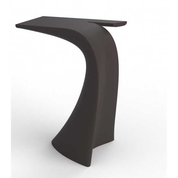 Table de bar WING Vondom marron