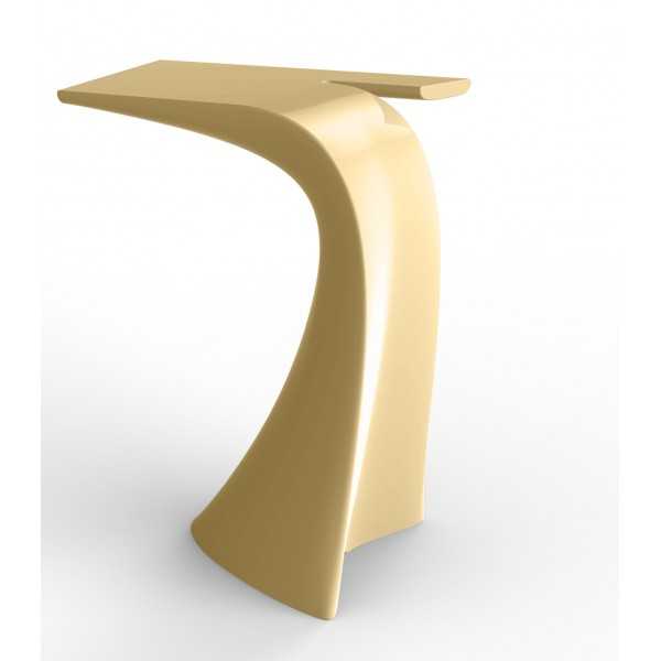 Vondom table haute bar WING champagne