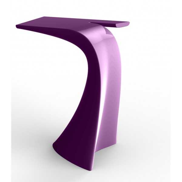 Vondom table haute bar WING violet