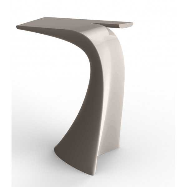 Vondom table haute bar WING taupe