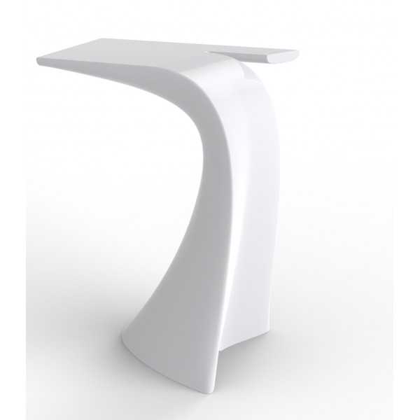 Vondom table haute bar WING blanc