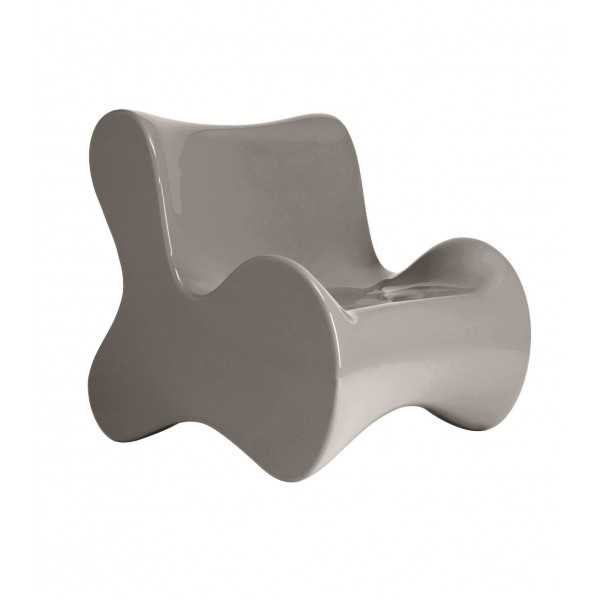 Fauteuil PAL laqué Vondom - taupe