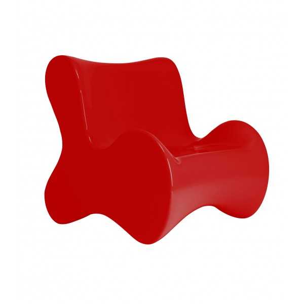 Fauteuil PAL laqué Vondom - rouge - red