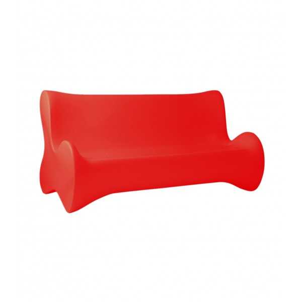 Canapé design PAL laqué Vondom - rouge - red