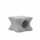 Table basse design PAL VONDOM - gris acier