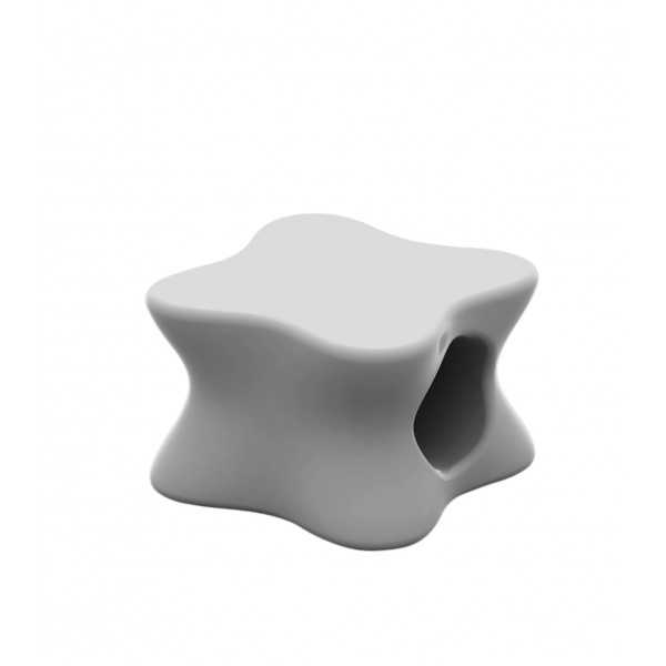 Table basse design laquée PAL VONDOM - gris acier