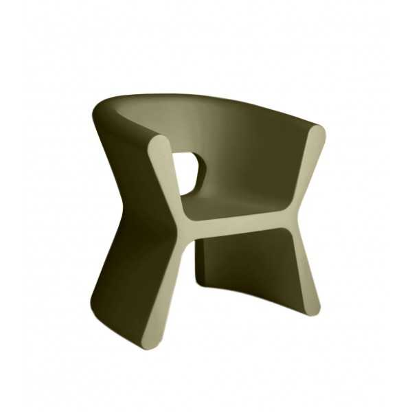 Fauteuil design PAL VONDOM - khaki