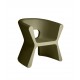 Fauteuil design PAL VONDOM - khaki