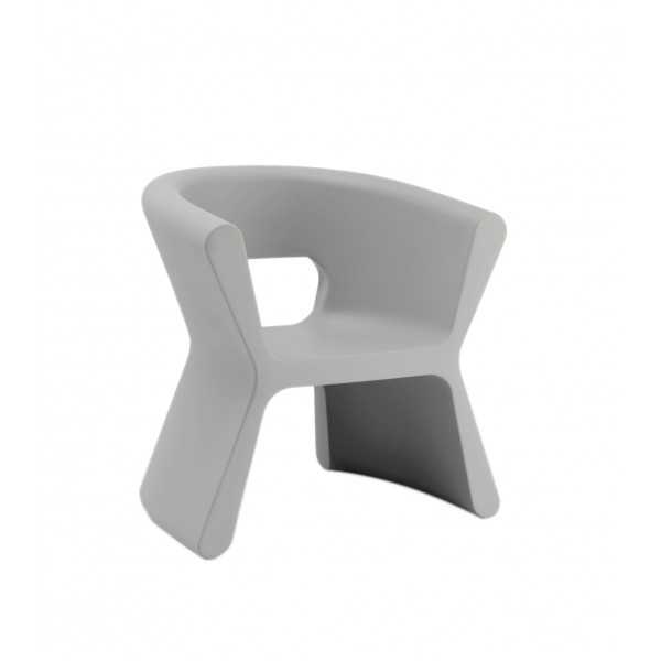 Fauteuil design PAL VONDOM - gris acier