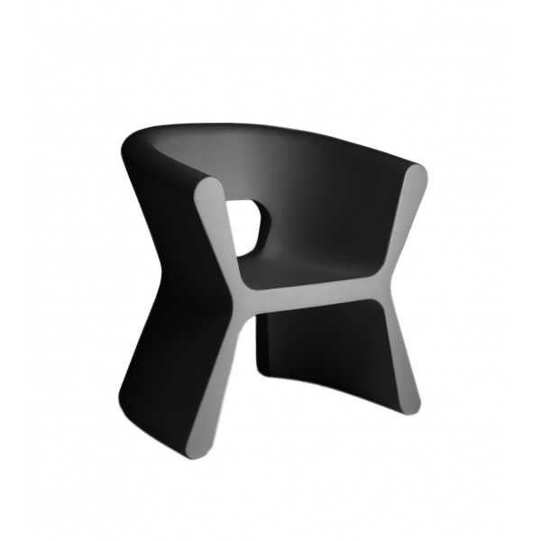 Fauteuil design PAL VONDOM - anthracite