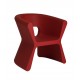 Fauteuil design PAL VONDOM - rouge