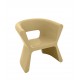 Fauteuil avec accoudoir PAL VONDOM - beige laqué