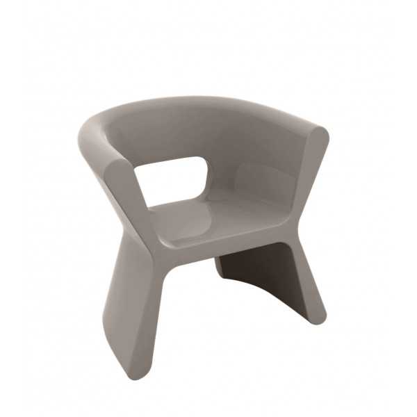 Fauteuil design PAL VONDOM - taupe laqué