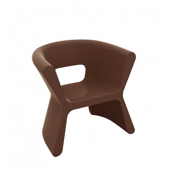 Fauteuil design PAL VONDOM - bronze laqué