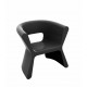 Fauteuil design PAL VONDOM - anthracite laqué