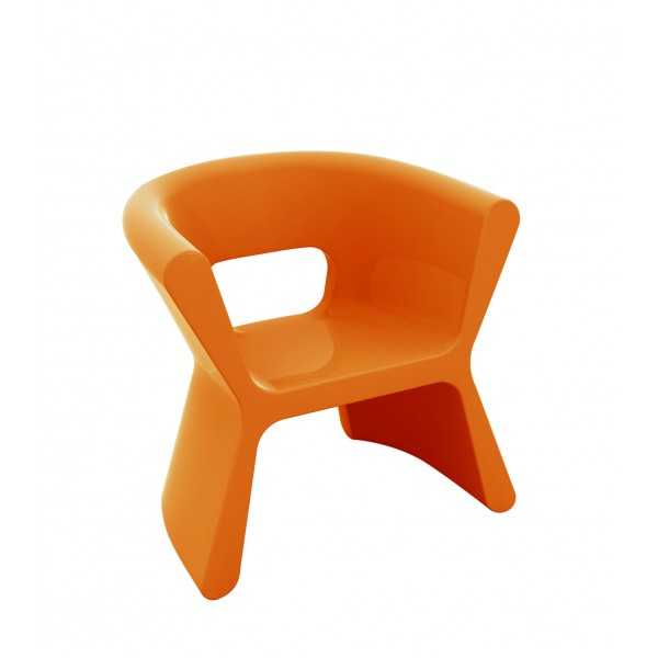 Fauteuil design PAL VONDOM - orange laqué