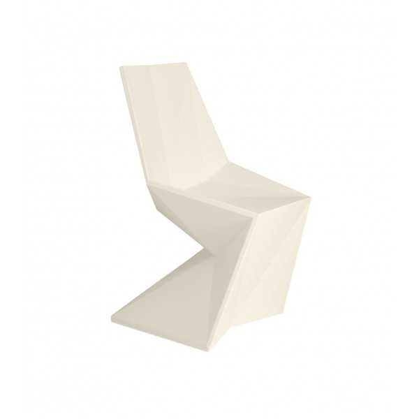 VERTEX chaise design VONDOM - écru