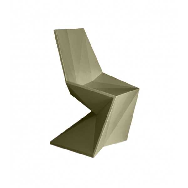 VERTEX chaise design VONDOM - khaki