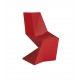 VERTEX chaise design VONDOM - rouge