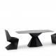 VERTEX chair design lacquered finish - VONDOM