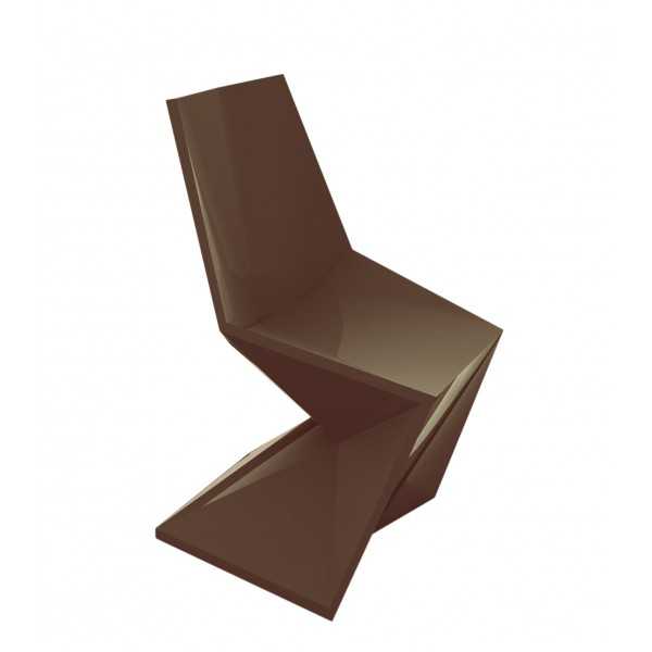 VERTEX VONDOM CHAISE LAQUÉE - bronze