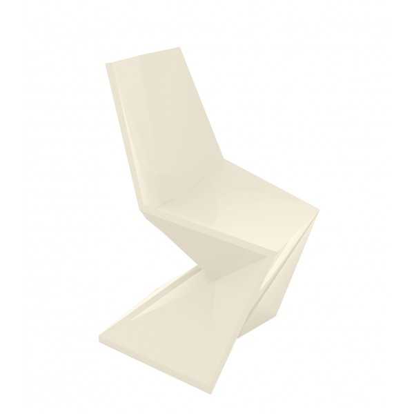 VERTEX VONDOM CHAISE LAQUÉE - écru